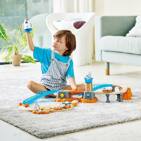 Circuit ferroviaire Mission Mars (34 pcs) - Ensembles de jeu by Hape