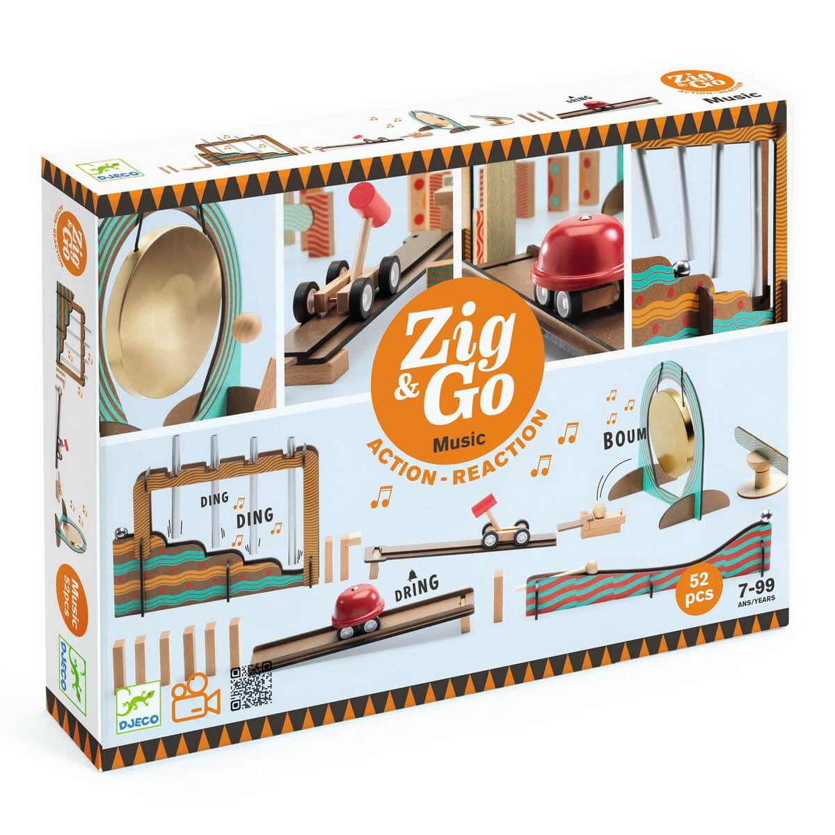 Zig & Go Ball Run - Music (52 pcs) – Comme des Pirates
