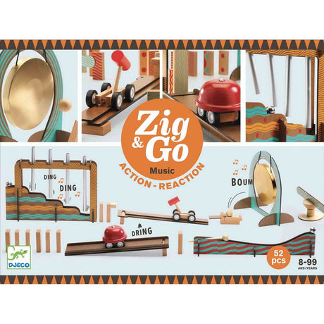 Circuit Zig & Go - Music (52 pcs)-Jeux de construction-Djeco-Comme des Pirates