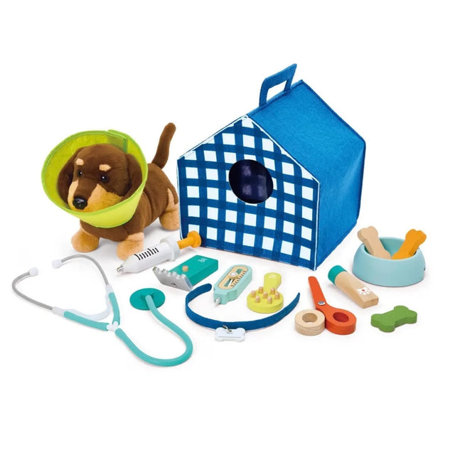 Clinique vétérinaire pour chiot (16 pcs) - Jouets d'imitation by Hape