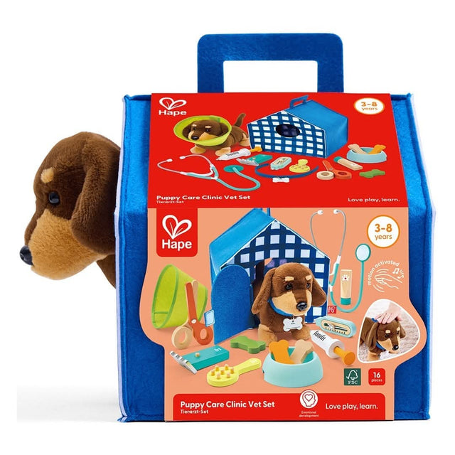 Clinique vétérinaire pour chiot (16 pcs) - Jouets d'imitation by Hape