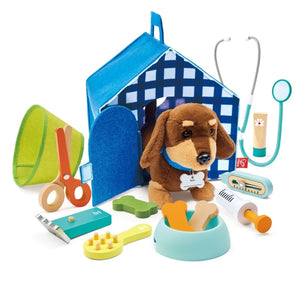Clinique vétérinaire pour chiot (16 pcs) - Jouets d'imitation by Hape