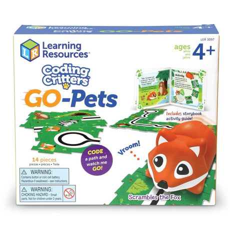 Coding Critters Go-Pets: Scrambles le renard - Jeux scientifiques by Learning Resources