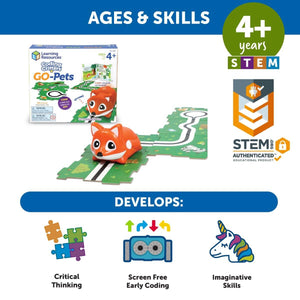 Coding Critters Go-Pets: Scrambles le renard - Jeux scientifiques by Learning Resources