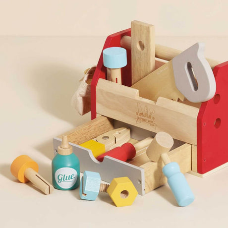 Coffre à outils en bois (11 pcs) - Jouets d'imitation by Le Toy Van