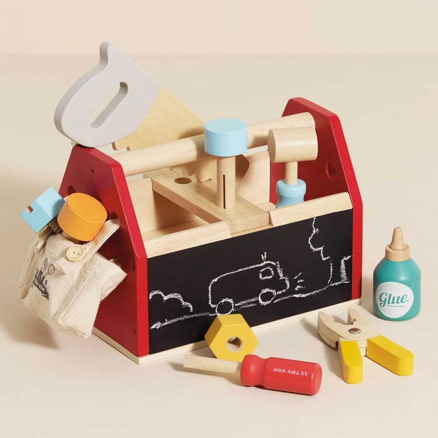 Coffre à outils en bois (11 pcs) - Jouets d'imitation by Le Toy Van