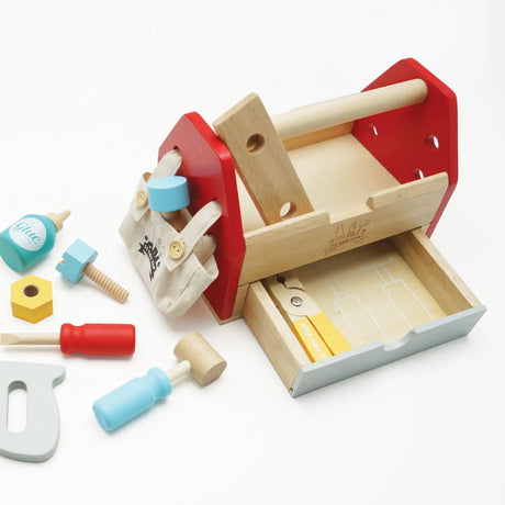 Coffre à outils en bois (11 pcs) - Jouets d'imitation by Le Toy Van