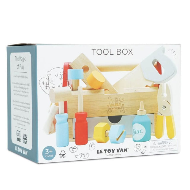 Coffre à outils en bois (11 pcs) - Jouets d'imitation by Le Toy Van
