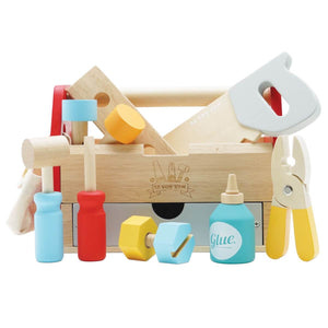 Coffre à outils en bois (11 pcs) - Jouets d'imitation by Le Toy Van