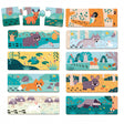 Coffret 10 casse-têtes - Empreintes d'animaux (10 x 3 pcs)-Casse-têtes-Janod-Comme des Pirates