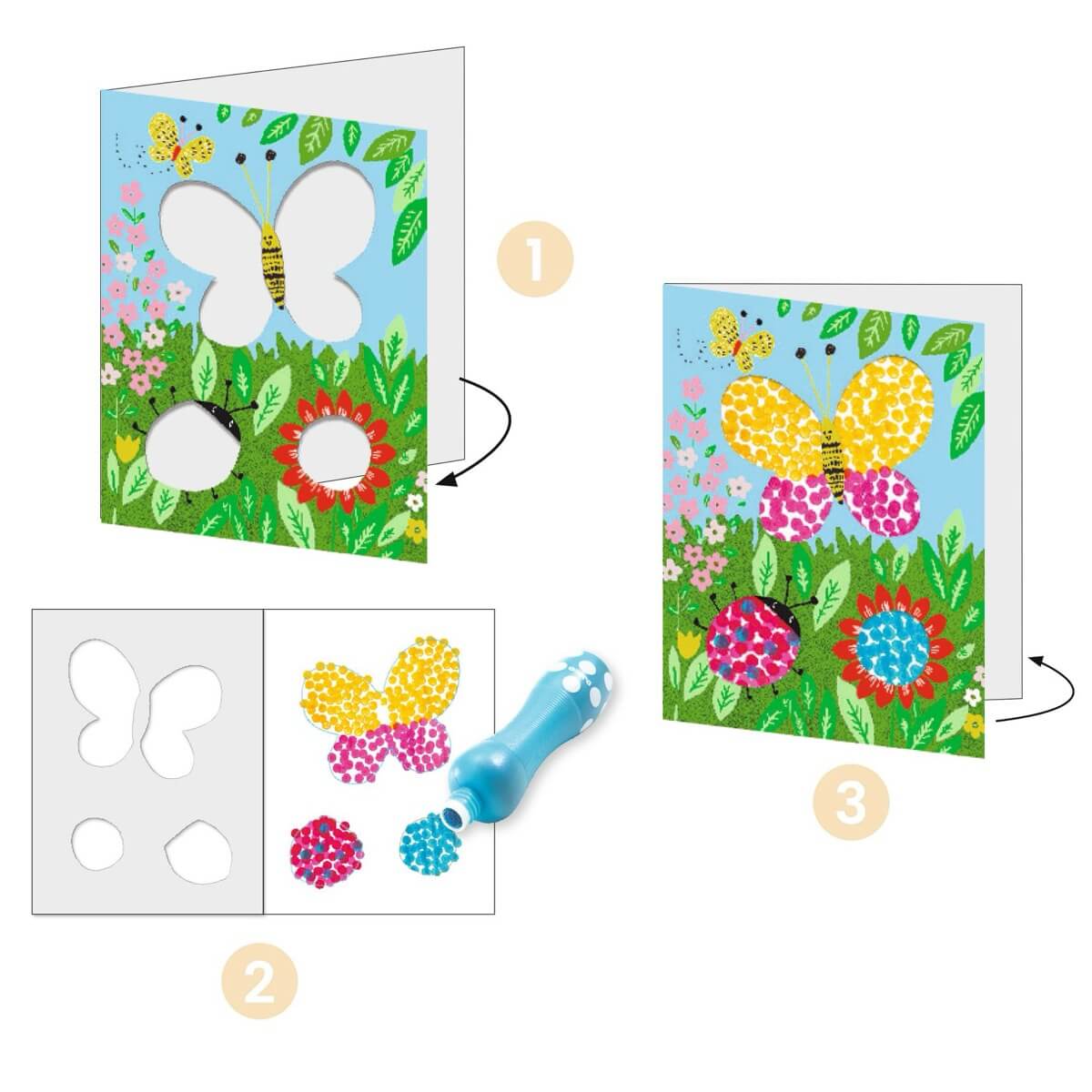 Coffret coloriage À petits points - Art & bricolage by Djeco
