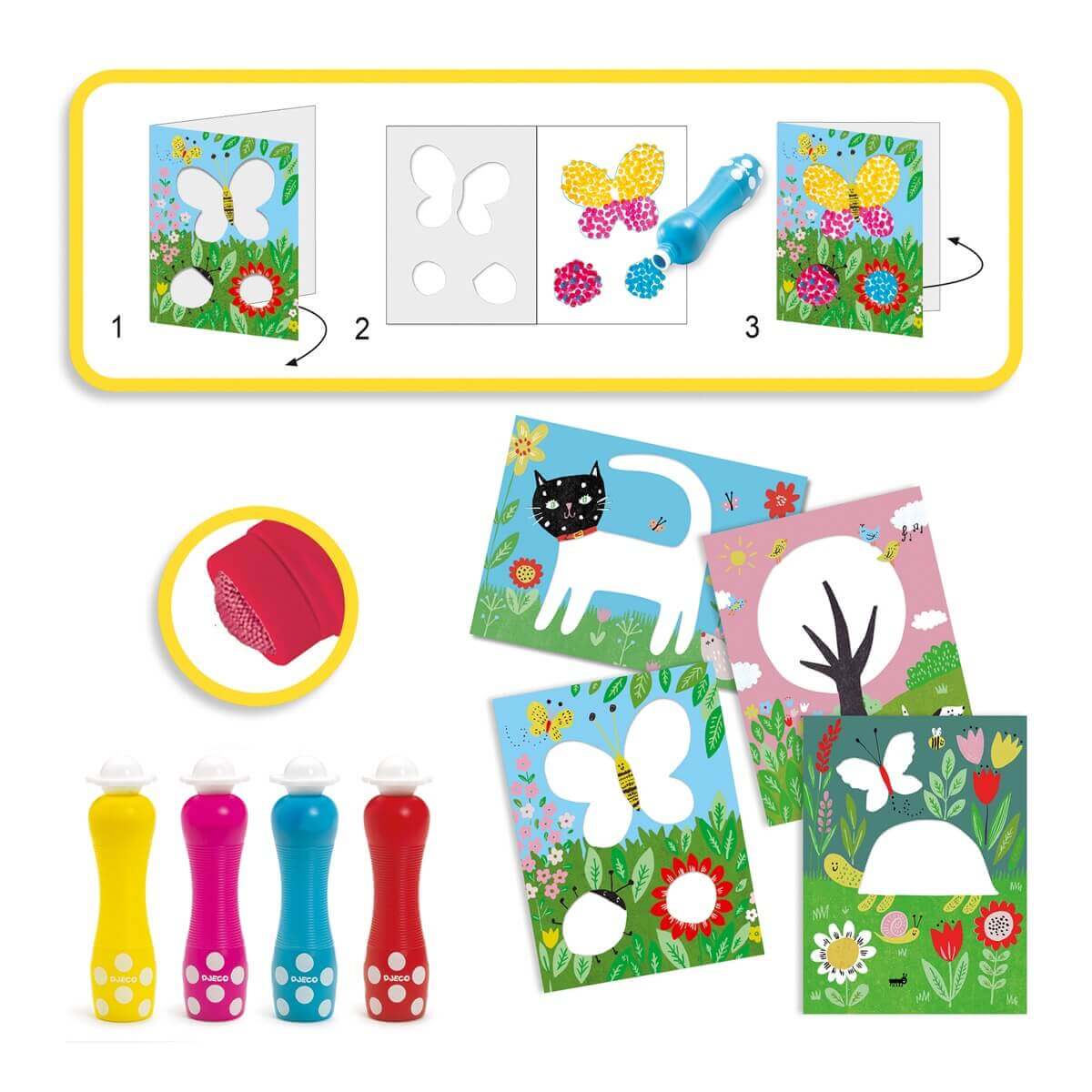 Coffret coloriage À petits points - Art & bricolage by Djeco