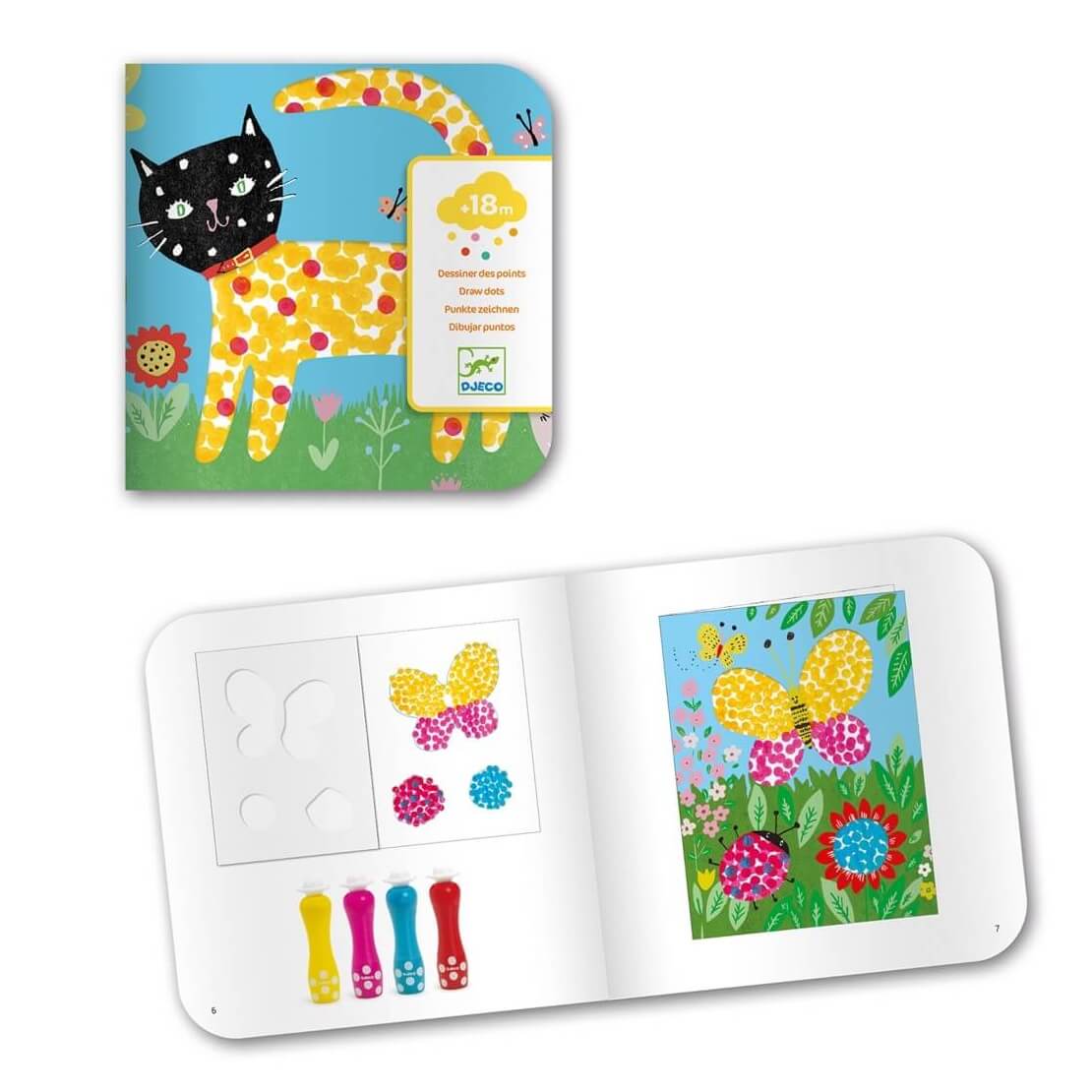 Coffret coloriage À petits points - Art & bricolage by Djeco