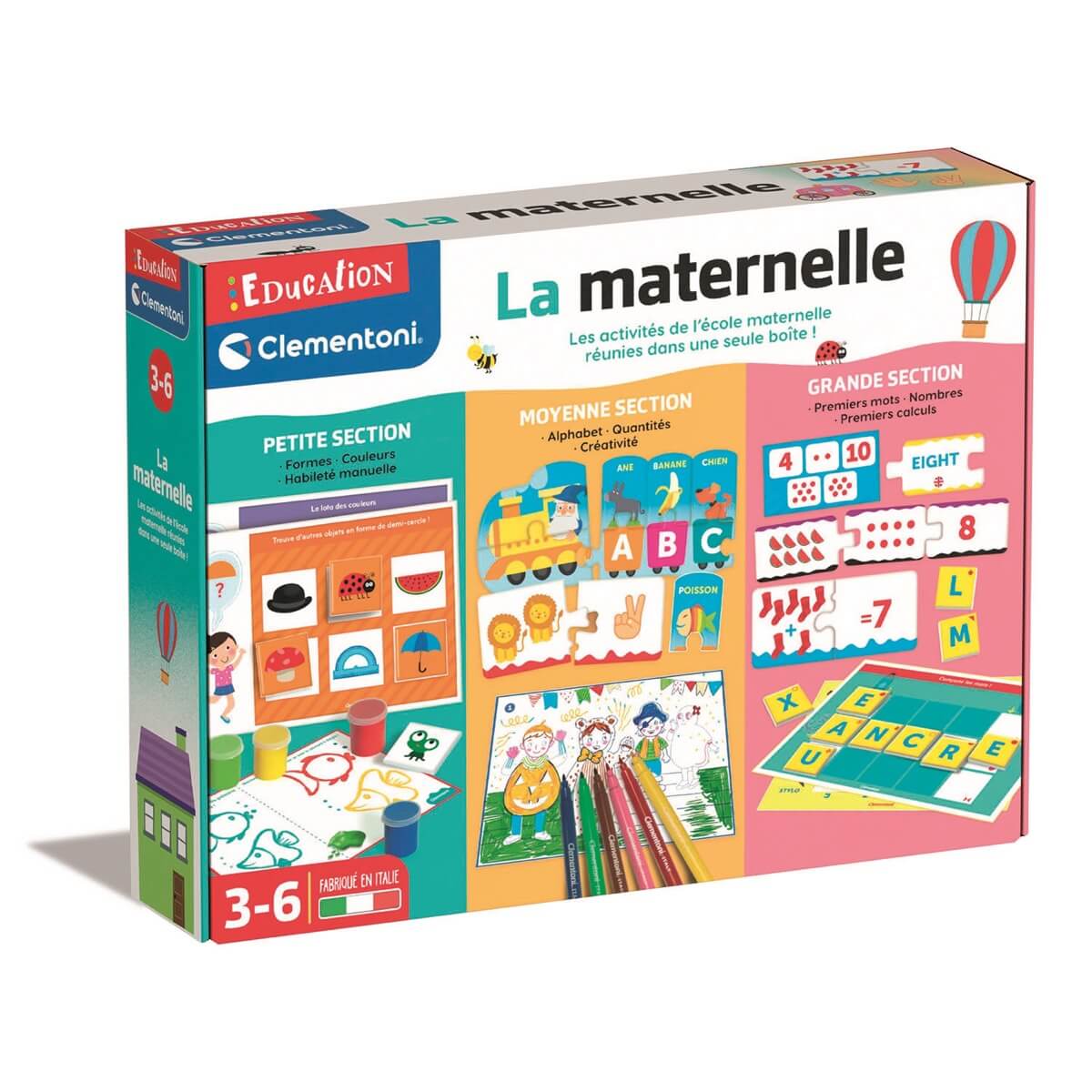 Coffret d'apprentissage - La maternelle (FR)-Clementoni-Comme des Pirates