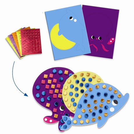 Coffret multi-bricolage - Au fond de l'océan - Art & bricolage by Djeco