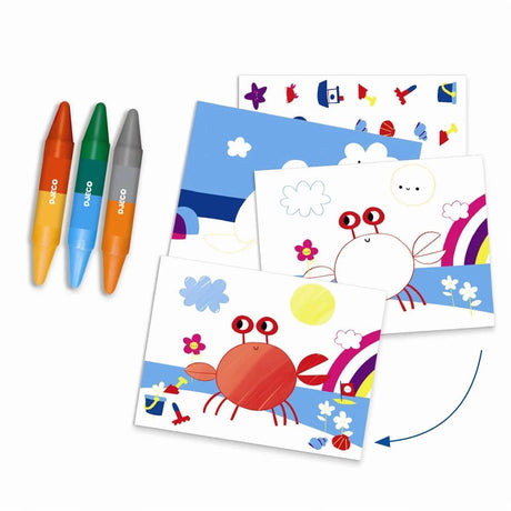 Coffret multi-bricolage - Au fond de l'océan - Art & bricolage by Djeco