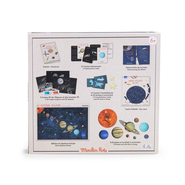 Coffret de l'Explorateur: Découverte de l'espace - Jeux éducatifs by Moulin Roty