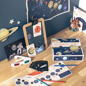 Coffret de l'Explorateur: Découverte de l'espace - Jeux éducatifs by Moulin Roty