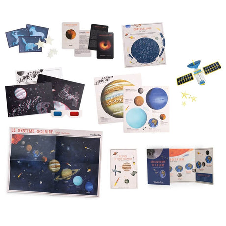 Coffret de l'Explorateur: Découverte de l'espace - Jeux éducatifs by Moulin Roty