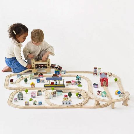Coffret de train de Londres (120 pcs) - Ensembles de jeu by Le Toy Van