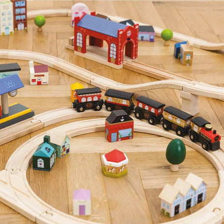 Coffret de train de Londres (120 pcs) - Ensembles de jeu by Le Toy Van