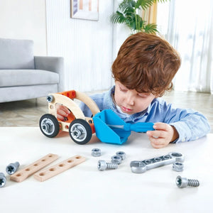 Coffret de voitures à construire Build 'n Drive (35 pcs) - Jeux d'assemblage by Hape