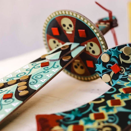 Coffret DIY Comme un pirate - Épées mosaïques à décorer-Art & bricolage-Djeco-Comme des Pirates