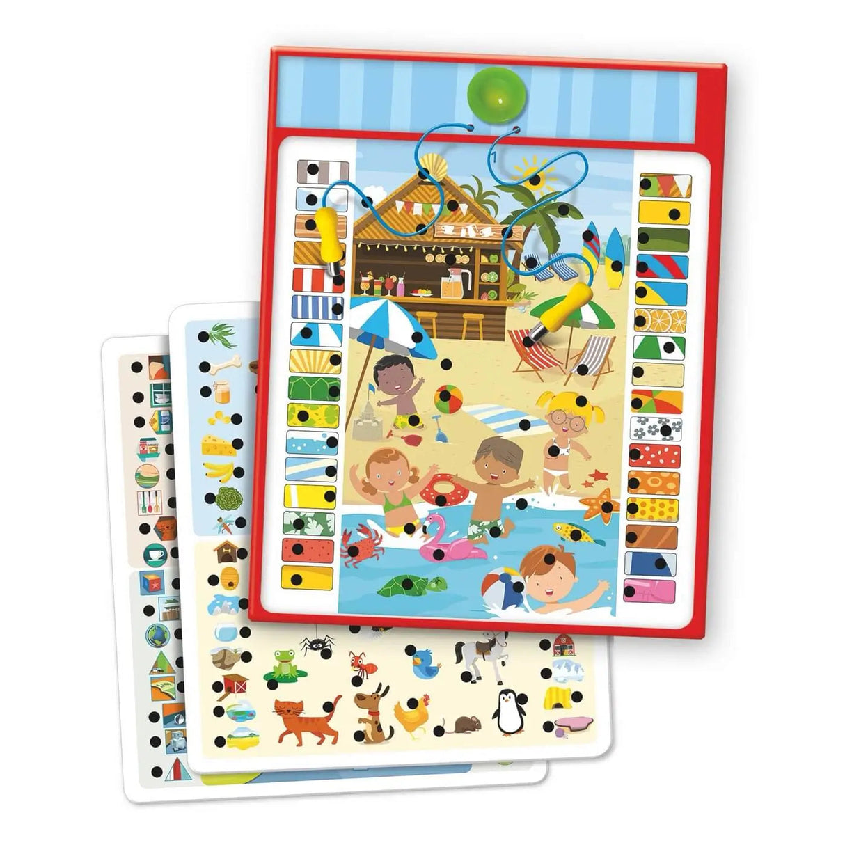 Coffret éducatif Petit Savant - Connecte et réponds-Jeux éducatifs-Clementoni-Comme des Pirates