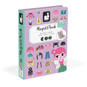 Coffret magnétique - Déguisement de filles (54 mcx)-Jeux magnétiques-Janod-Comme des Pirates