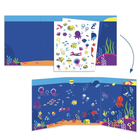 Coffret multi-bricolage - Au fond de l'océan - Art & bricolage by Djeco
