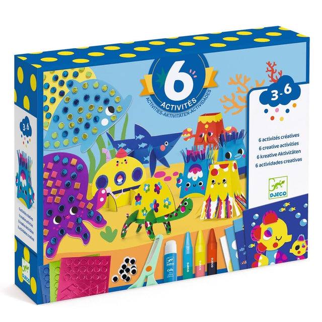 Coffret multi-bricolage - Au fond de l'océan - Art & bricolage by Djeco