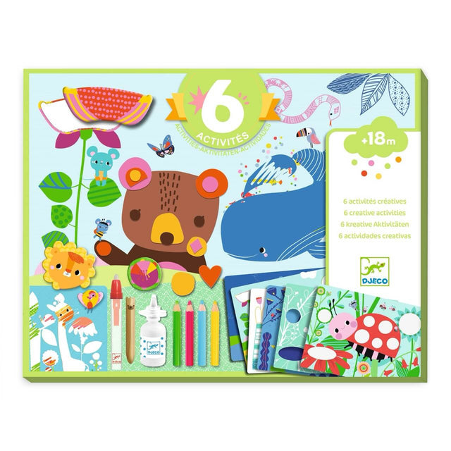 Coffret multi-bricolage - La souris et ses amis-Art & bricolage-Djeco-Comme des Pirates