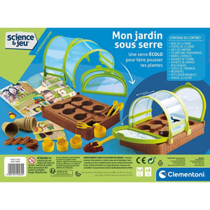 Coffret science et jeu - Mon jardin sous serre-Jeux scientifiques-Clementoni-Comme des Pirates