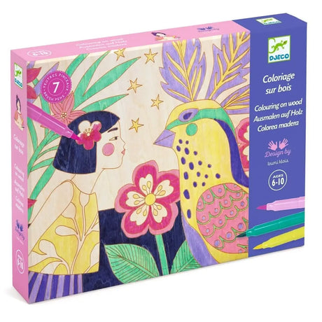 Coloriage sur bois Sweet Girls - Art & bricolage by Djeco