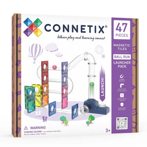 Parcours de balle magnétique Lanceur (47 pcs) - Jeux de construction by Connetix
