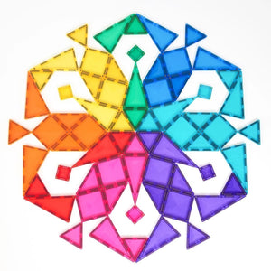 Tuiles magnétiques Bright Mega Pack (202 pcs) - Jeux de construction by Connetix