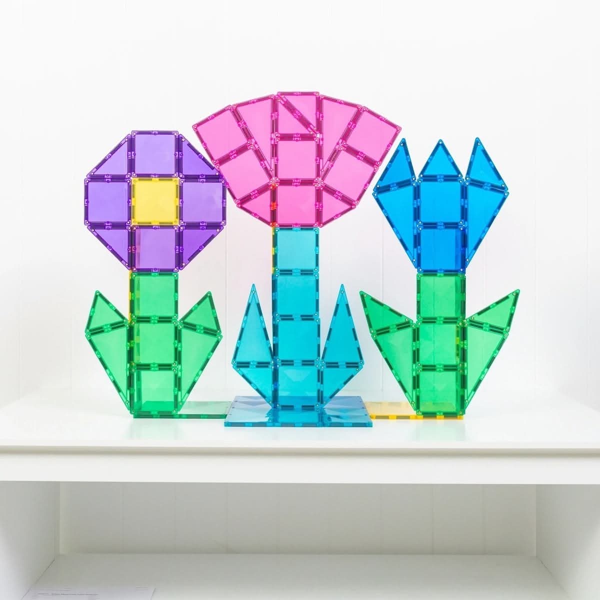 Tuiles magnétiques Bright Mega Pack (202 pcs) - Jeux de construction by Connetix
