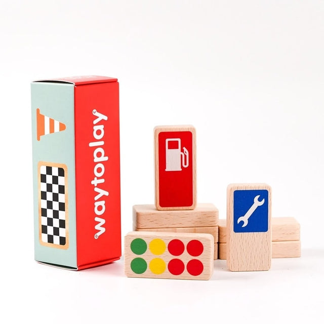 Road Blocks - Race Signs (8 pcs)