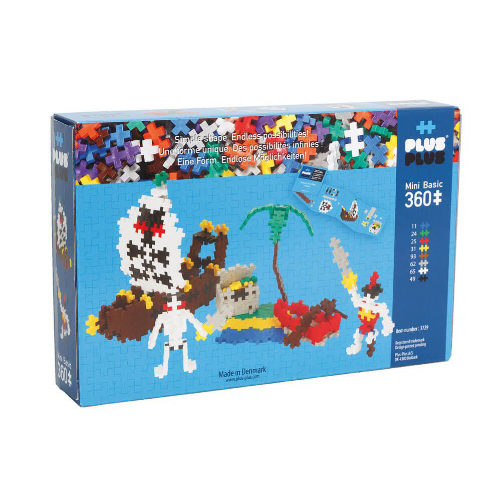 Construction MINI Basic - Pirates (360 pcs)-Jeux de construction-Plus-Plus-Comme des Pirates