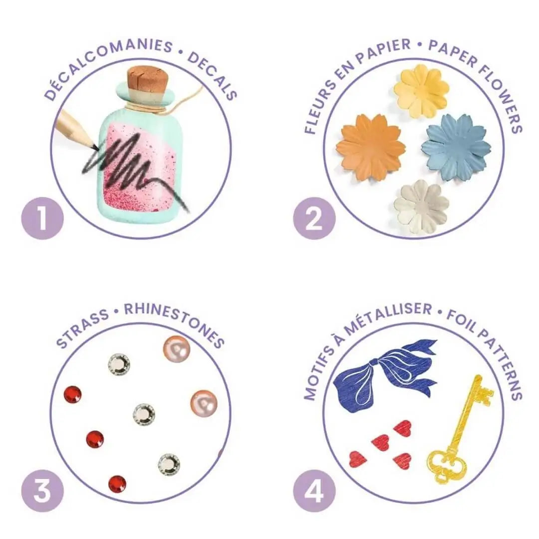 Contes à décorer - Au pays des merveilles - Art & bricolage by Djeco