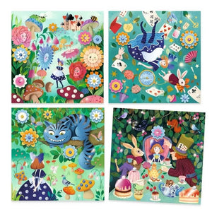 Contes à décorer - Au pays des merveilles - Art & bricolage by Djeco