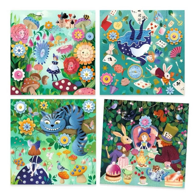 Contes à décorer - Au pays des merveilles - Art & bricolage by Djeco