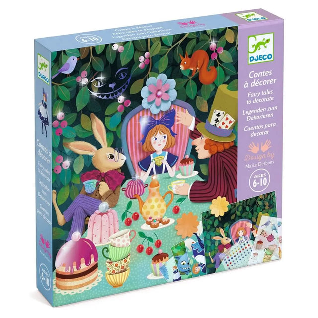 Contes à décorer - Au pays des merveilles - Art & bricolage by Djeco