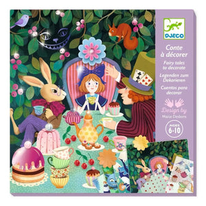 Contes à décorer - Au pays des merveilles - Art & bricolage by Djeco