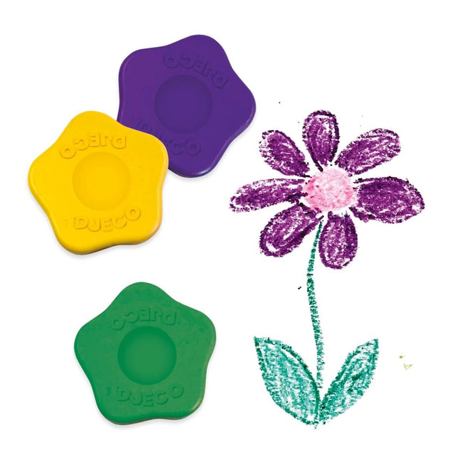 Crayons fleurs de cire pour tout-petits-Djeco-Comme des Pirates