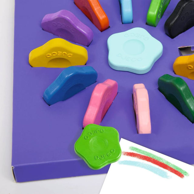 Crayons Fleurs en cire pour tout-petits - Art & bricolage by Djeco