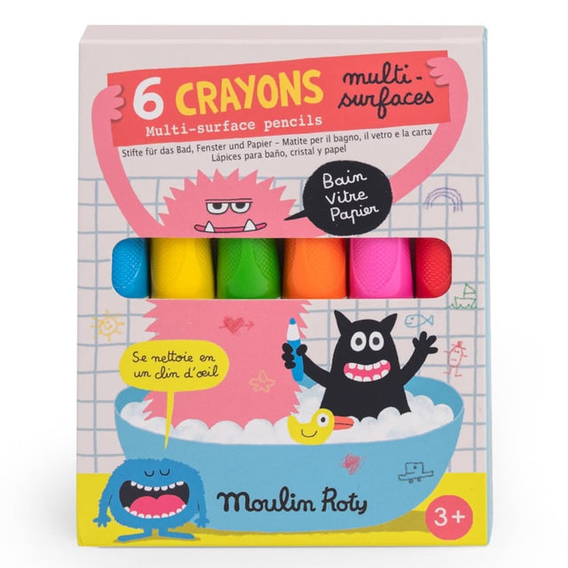Crayons multi-surfaces (6) - Art & bricolage by Moulin Roty