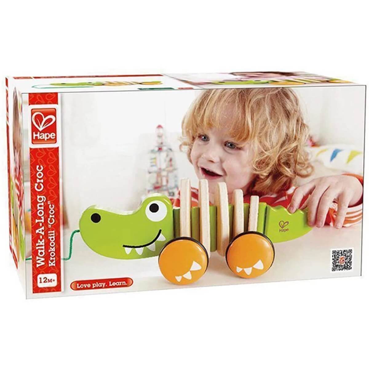 Crocodile à promener-Hape-Comme des Pirates