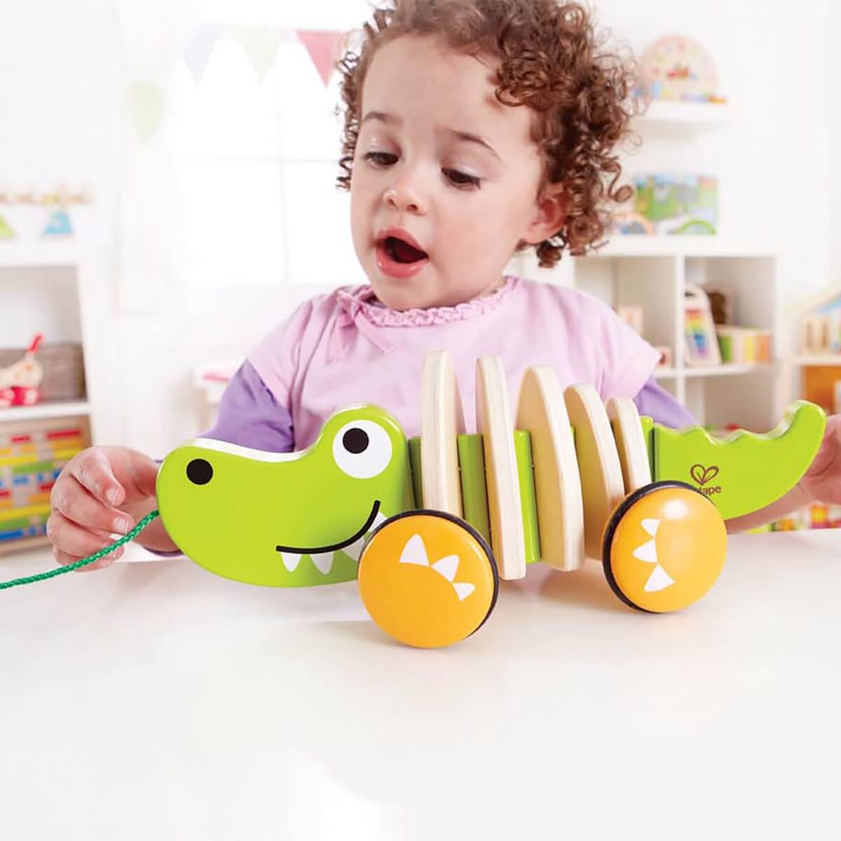 Crocodile à promener-Hape-Comme des Pirates