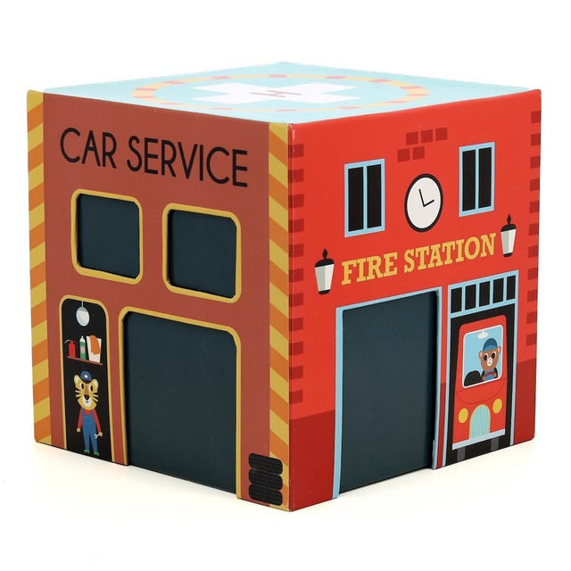 Pop-up rescue playset